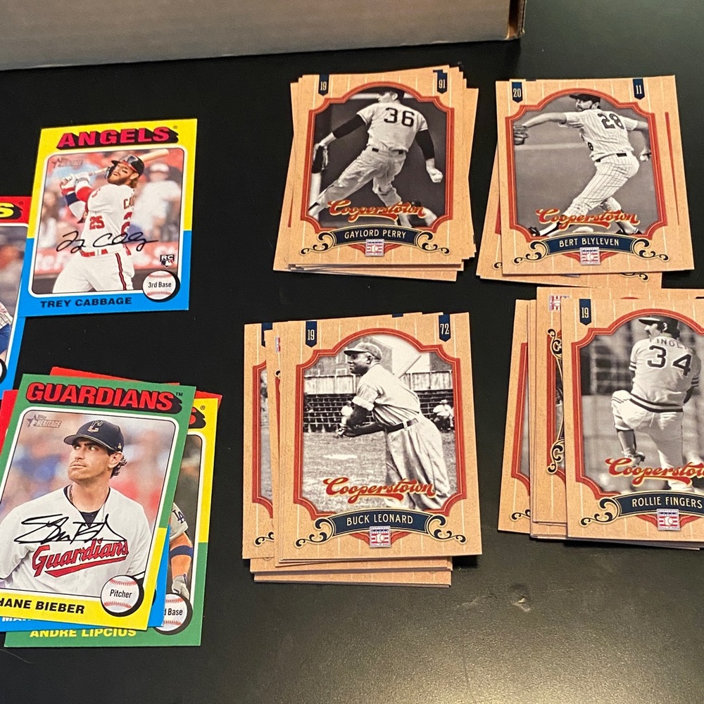Baseball Trading Cards Collection